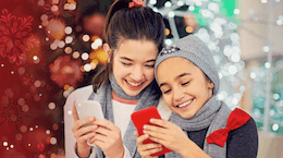 2 kids call Santa on Santa's Hotline